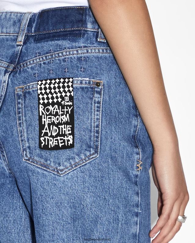 Ksubi vrouwelijk erfgoed afspelen XT0TV85 kleding blauw