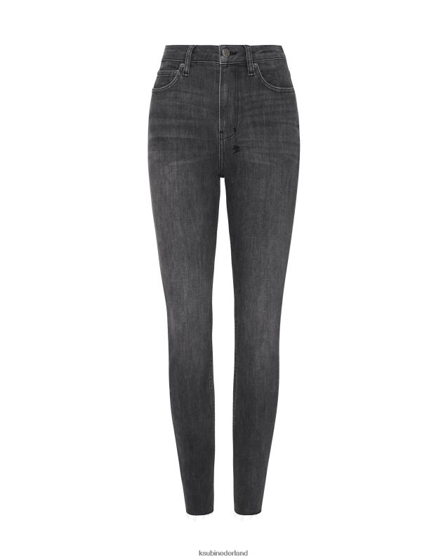 Ksubi vrouwelijk hallo verspilde diablo XT0TV133 kleding grijs