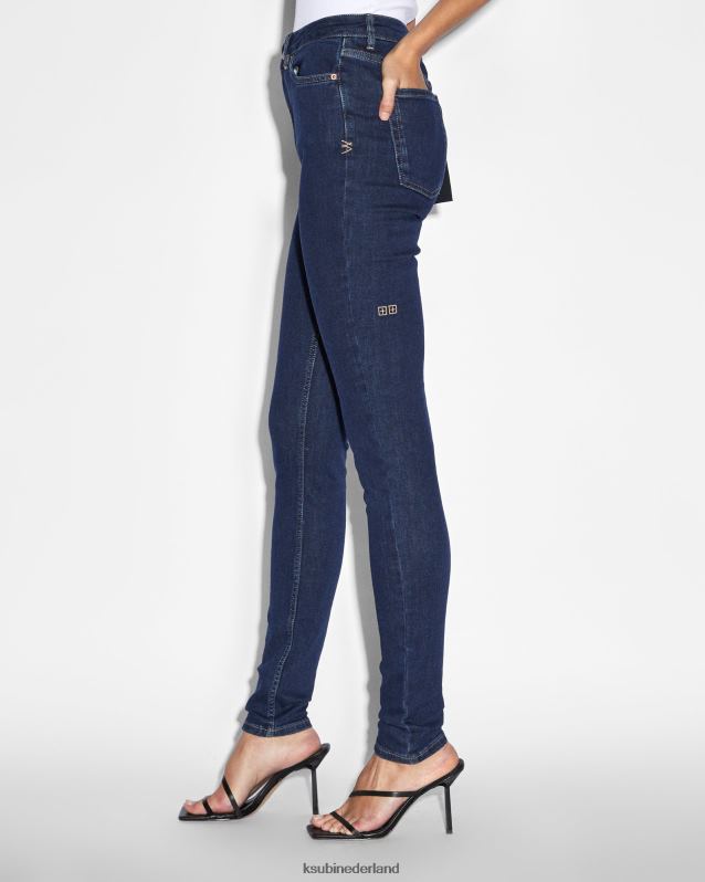 Ksubi vrouwelijk hallo, verspilde xtra-erfenis XT0TV62 kleding donkerblauw