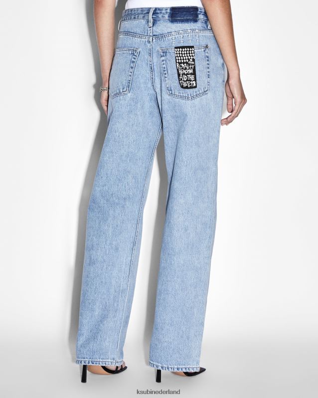 Ksubi vrouwelijk lage rijder XT0TV150 kleding blauw