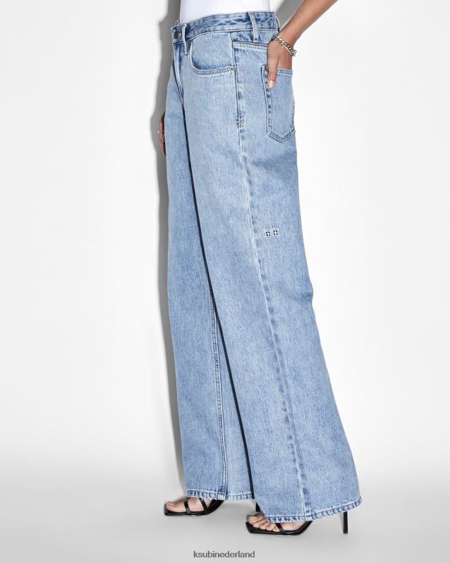 Ksubi vrouwelijk lage rijder XT0TV150 kleding blauw