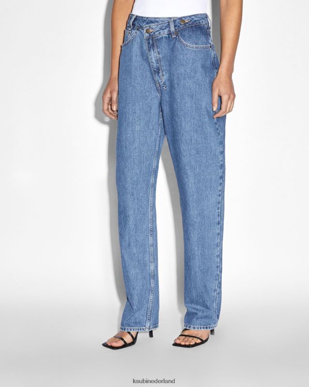 Ksubi vrouwelijk relax jeanserfgoed XT0TV90 kleding midden blauw