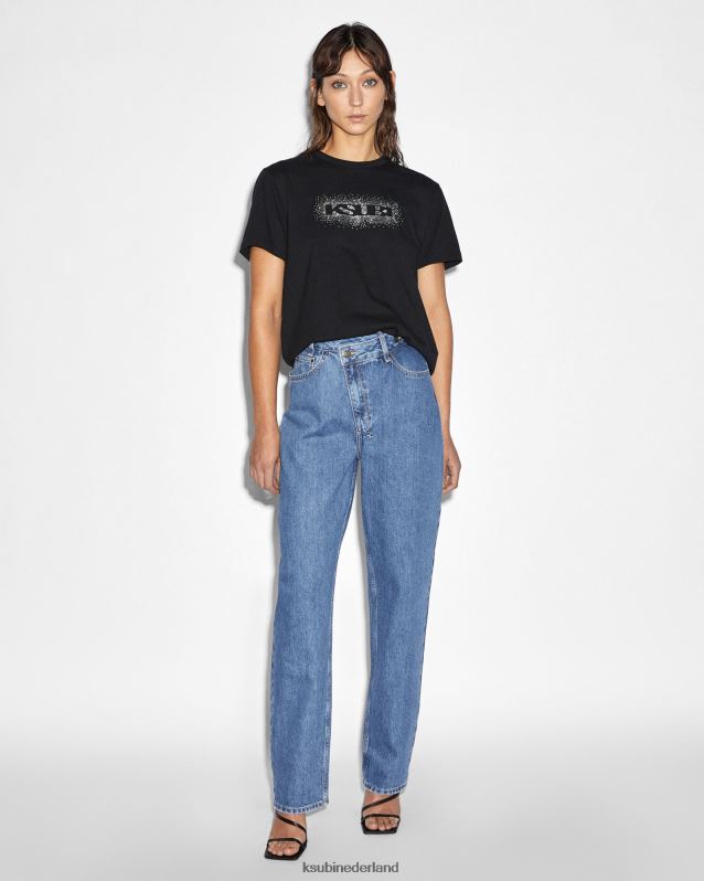 Ksubi vrouwelijk relax jeanserfgoed XT0TV90 kleding midden blauw