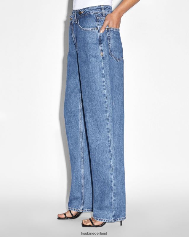 Ksubi vrouwelijk relax jeanserfgoed XT0TV90 kleding midden blauw