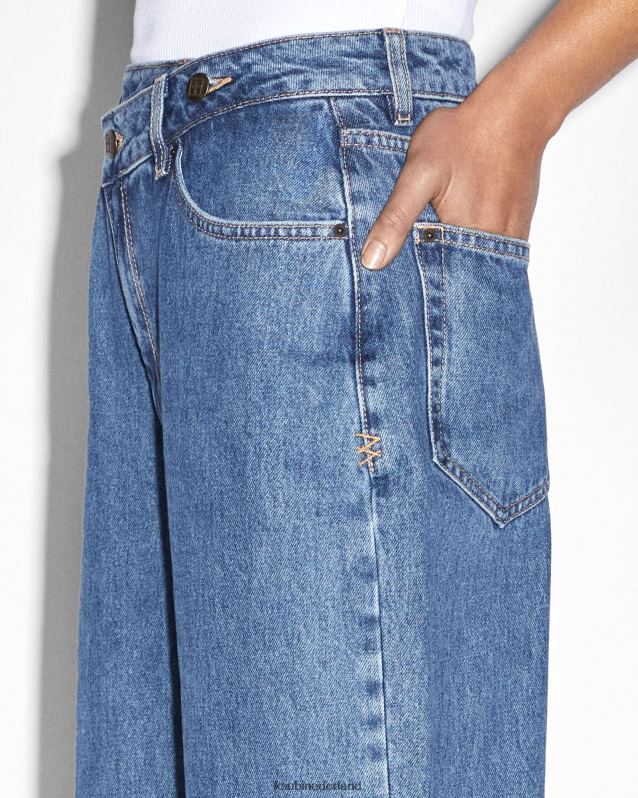Ksubi vrouwelijk relax jeanserfgoed XT0TV90 kleding midden blauw