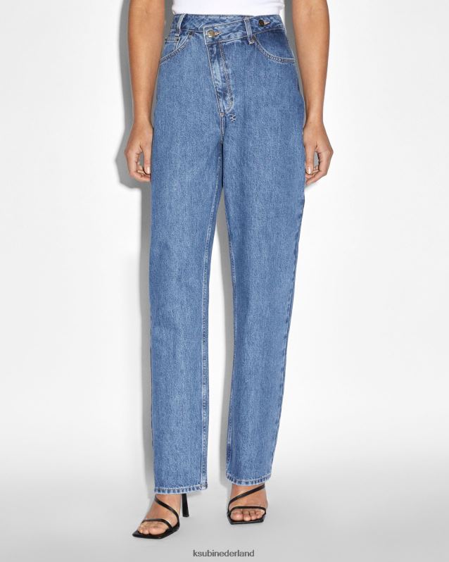 Ksubi vrouwelijk relax jeanserfgoed XT0TV90 kleding midden blauw
