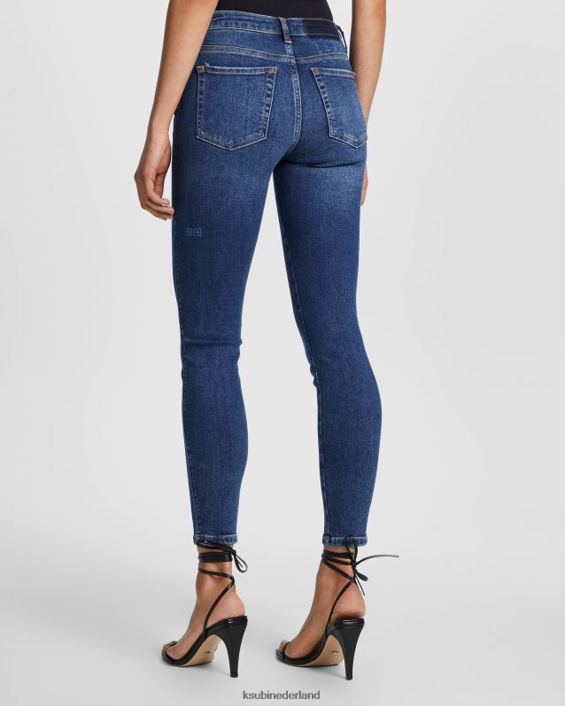 Ksubi vrouwelijk spray op bel XT0TV158 kleding blauw