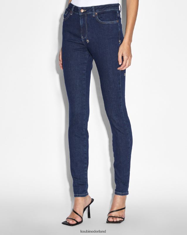 Ksubi vrouwelijk spray op xtra-legacy XT0TV57 kleding donkerblauw