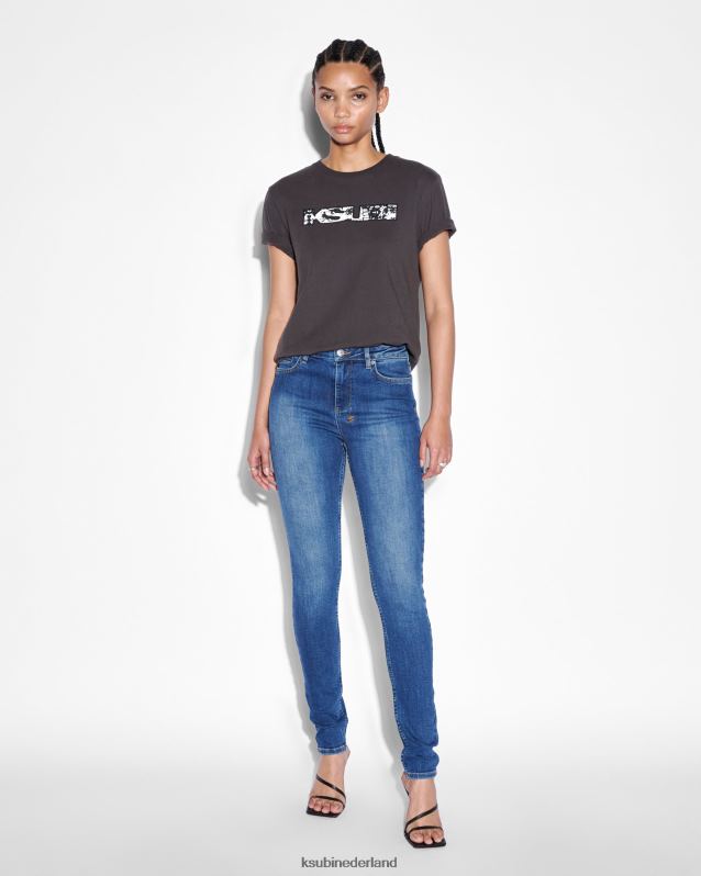 Ksubi vrouwelijk spray op xtra terugroepactie XT0TV47 kleding blauw