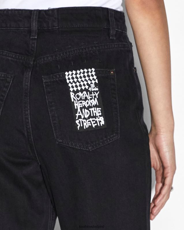 Ksubi vrouwelijk stealth afspelen XT0TV125 kleding zwart
