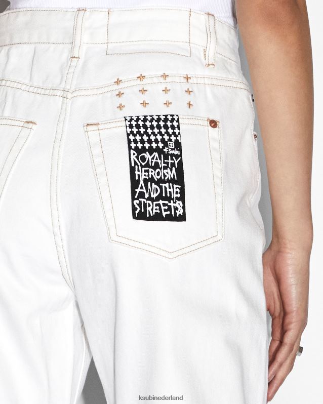Ksubi vrouwelijk suikerstorm afspelen XT0TV174 kleding wit