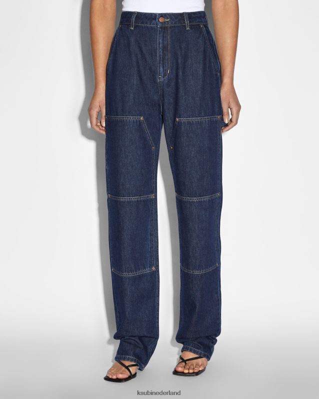 Ksubi vrouwelijk timmermanserfgoed afspelen XT0TV60 kleding blauw