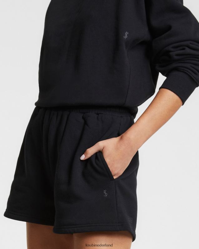Ksubi vrouwelijk 3x4 trak kort XT0TV176 kleding pikzwart