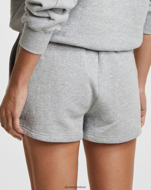 Ksubi vrouwelijk 3x4 trak kort XT0TV177 kleding grijs