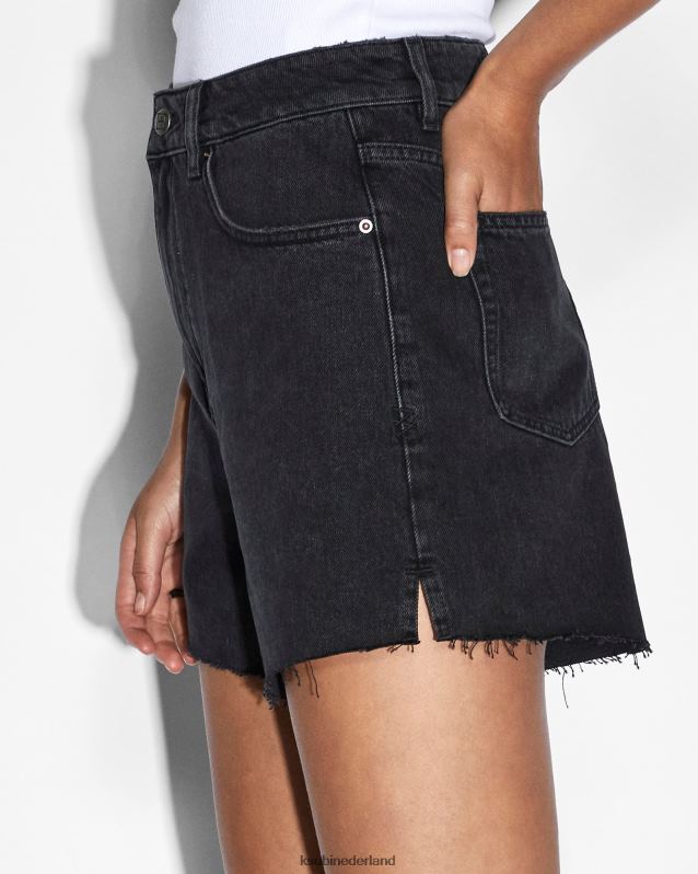 Ksubi vrouwelijk Hallo lijn kort XT0TV109 kleding zwart