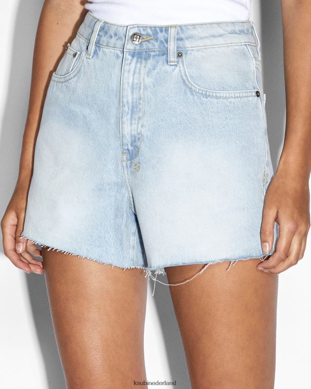 Ksubi vrouwelijk Hallo lijn kort XT0TV123 kleding blauw
