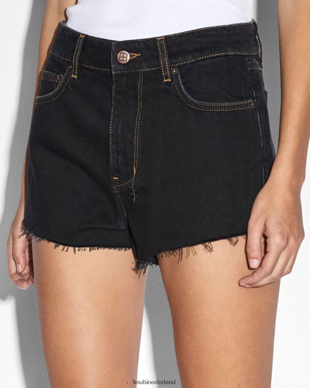 Ksubi vrouwelijk kali korte toonhoogte XT0TV79 kleding pikzwart