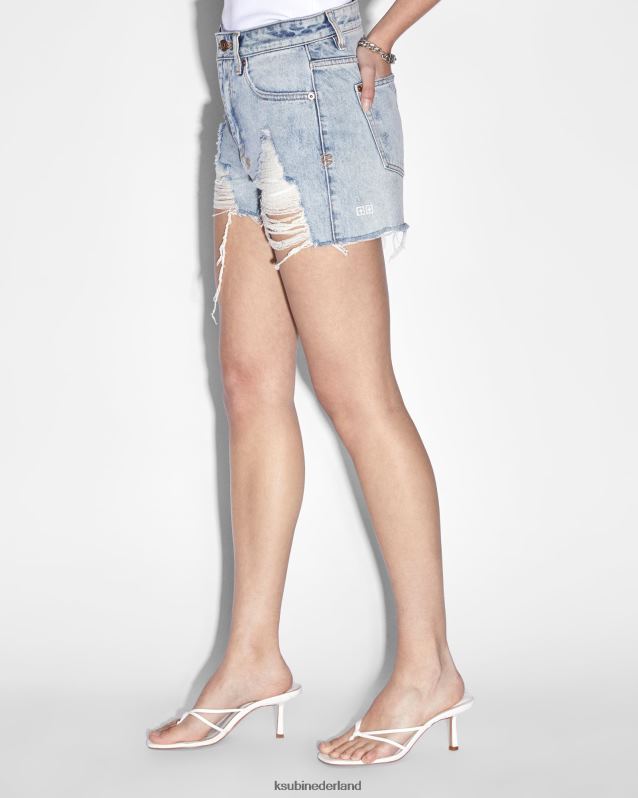 Ksubi vrouwelijk sta op en hallo korte karnage XT0TV166 kleding blauw