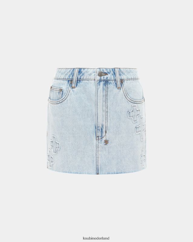 Ksubi vrouwelijk low rider mini muze kraftpapier XT0TV56 kleding lichtblauw