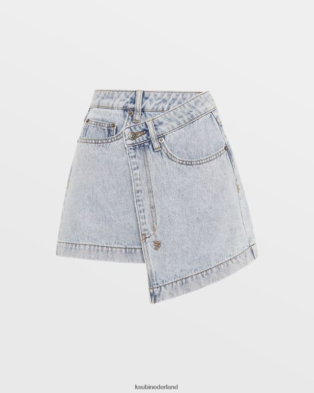 Ksubi vrouwelijk rap rok muze XT0TV163 kleding blauw