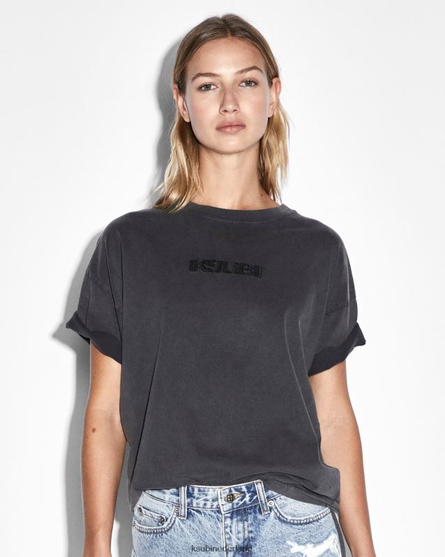 Ksubi vrouwelijk sott oh g ss tee XT0TV159 kleding zwart